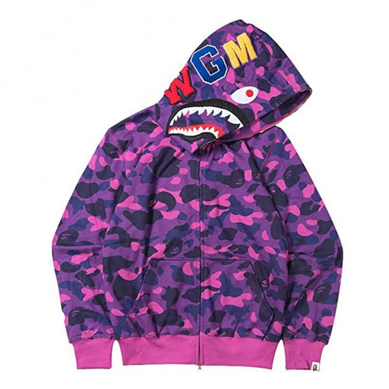 Men's and women's hooded sweatshirt