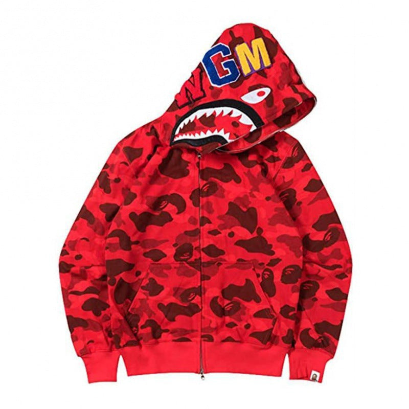 Men's and women's hooded sweatshirt