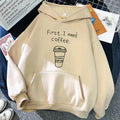 Pocket hooded sweatshirt for women