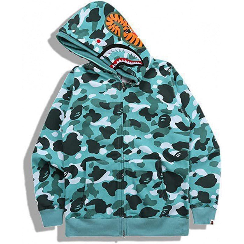 Men's and women's hooded sweatshirt